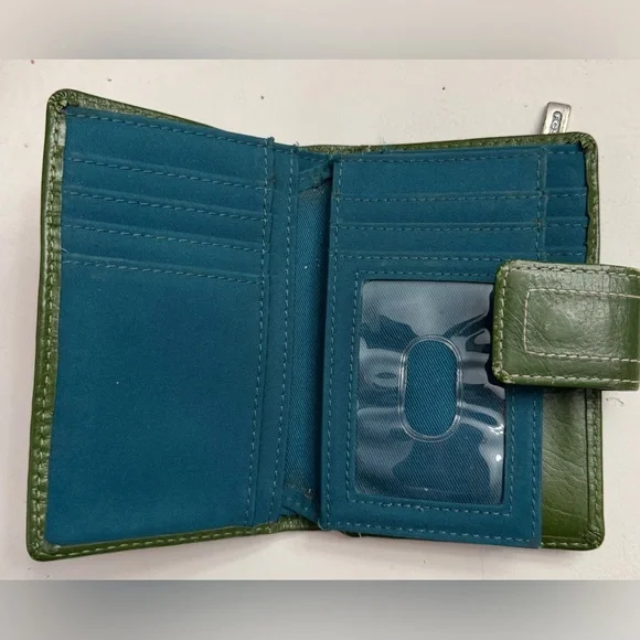 FOSSIL Olive Green Leather Wallet - Picture 5 of 5